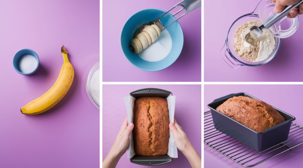 3-Ingredient Banana Bread